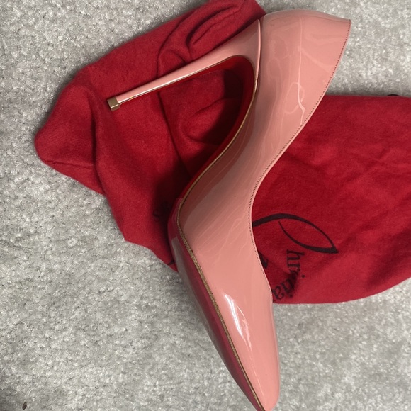 Christian Louboutin Pigagge Follies 100 Patent P292 Guimauve - Picture 12 of 16